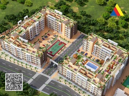 Haware My First Home Kalyan Elevation image
