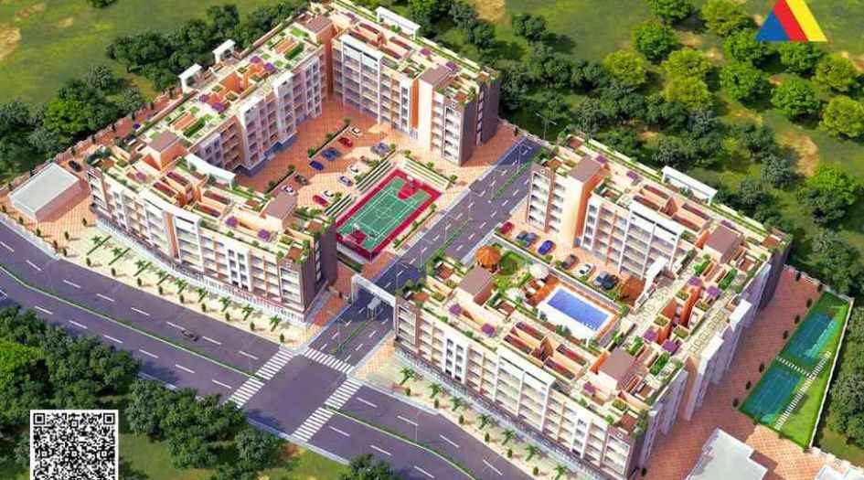 Haware-My-First-Home-Kalyan-Elevation-Image-Bird-Eye-view