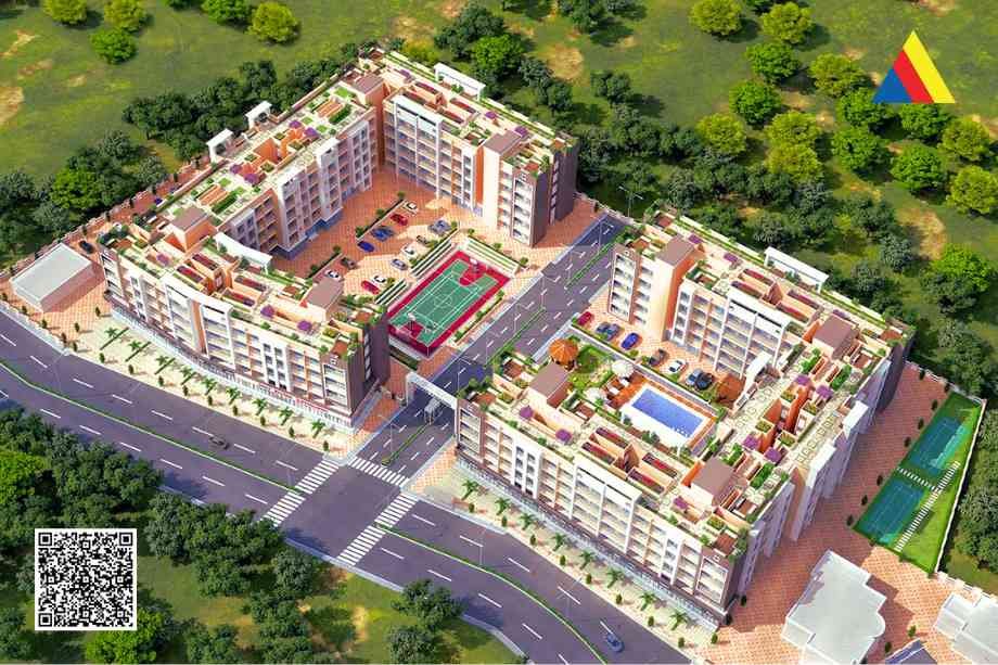 Haware-My-First-Home-Kalyan-Elevation-Image-Bird-Eye-view-Bapgaon-Muthaval-Kalyan